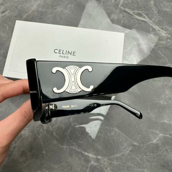 Celine Triomphe Black Sunglasses - Picture 4 of 6